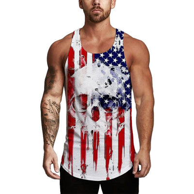 Amerikaanse Man Tanktop