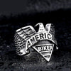 Vintage Amerikaanse Motorrijderring
