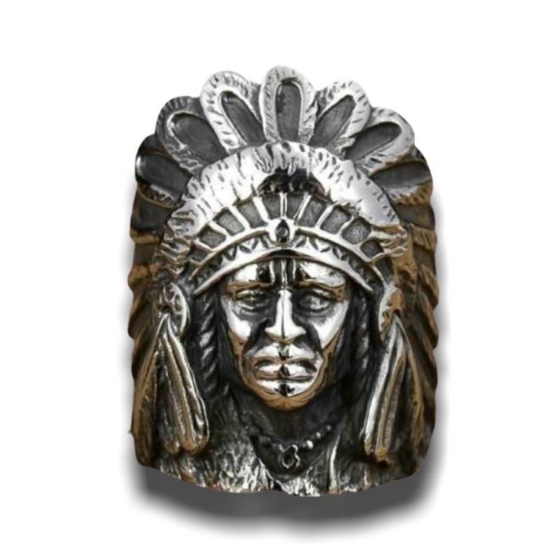 Vintage Indiase Chief Ring