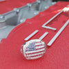 Vintage Amerikaanse Vlag Ring