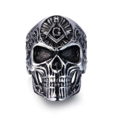 Vintage Vrijmetselarij Ring