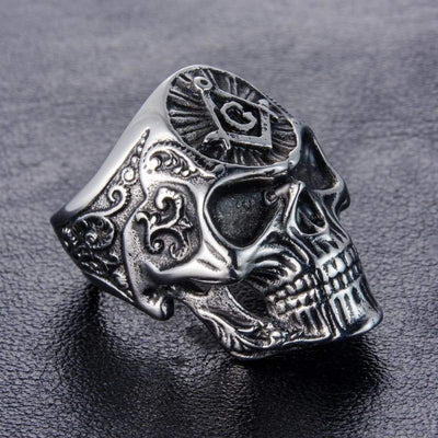 Vintage Vrijmetselarij Ring