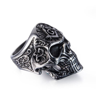 Vintage Vrijmetselarij Ring