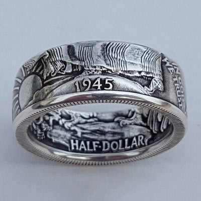 Vintage Halve Dollar Ring