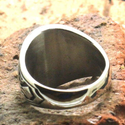 Vintage Militaire Herenring