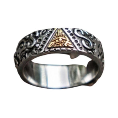 Vintage Discrete Maçonnieke Ring