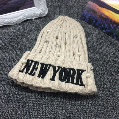 Vintage New York-Muts Voor Dames