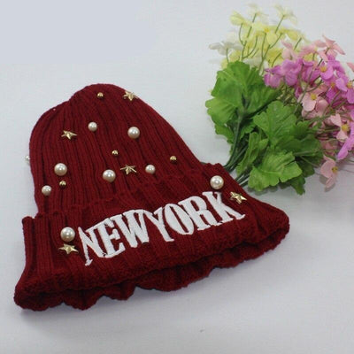 Vintage New York-Muts Voor Dames