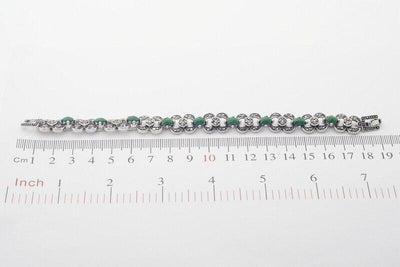 Vintage Indiase Zilveren Damesarmband