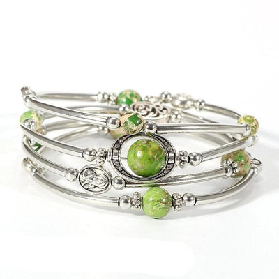 Vintage Indiase Rocailles Armband