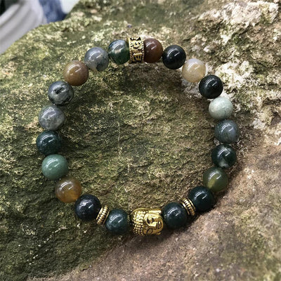 Vintage Indiase Stenen Armband