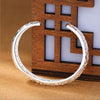 Indiase Zilveren Vintage Bangle Armband