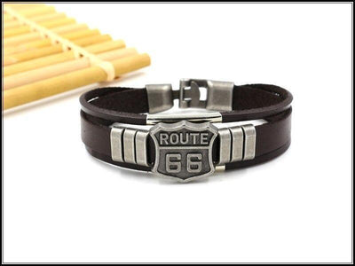 Vintage Route 66 Polsbandje