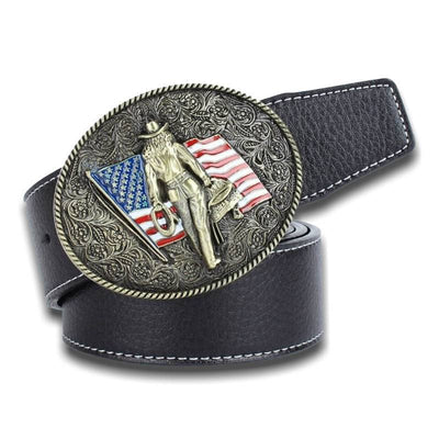 Vintage Riem Met Amerikaanse Vlag