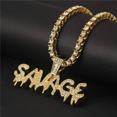 Vintage Bling Bling Rap Ketting