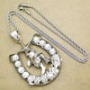 Vintage Westerse Paardenjacht Ketting