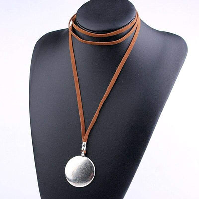 Vintage Hippie Chique Vrouw Ketting