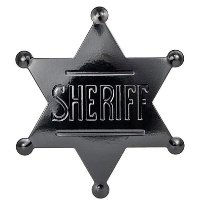Vintage Cowboy Sheriff-Badge