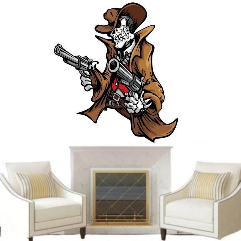 Vintage Cowboy-Stickers