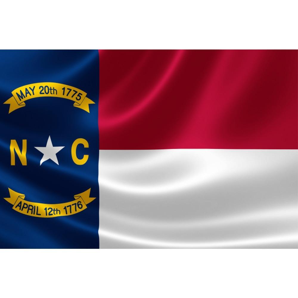 Noord-Carolina Vintage Vlag
