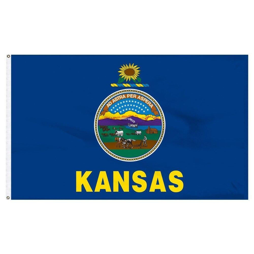 Kansas Vintage Vlag