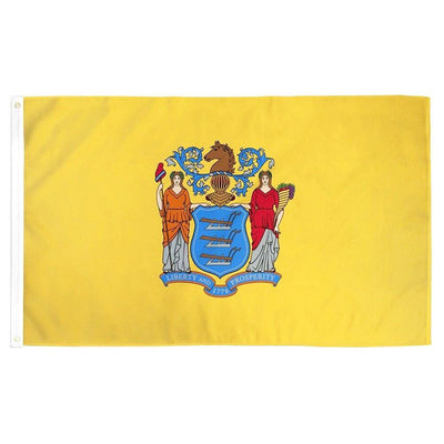 De Uitstekende Vlag Van New Jersey