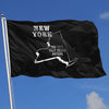 Vintage Vlag Van De Stad New York