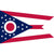 Ohio Vintage Vlag