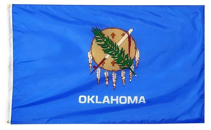 Oklahoma Vintage Vlag