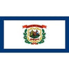 Uitstekende Vlag Van West-Virginia