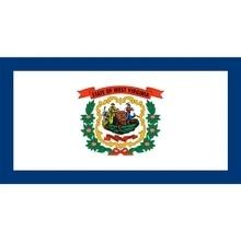 Uitstekende Vlag Van West-Virginia