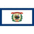 Uitstekende Vlag Van West-Virginia