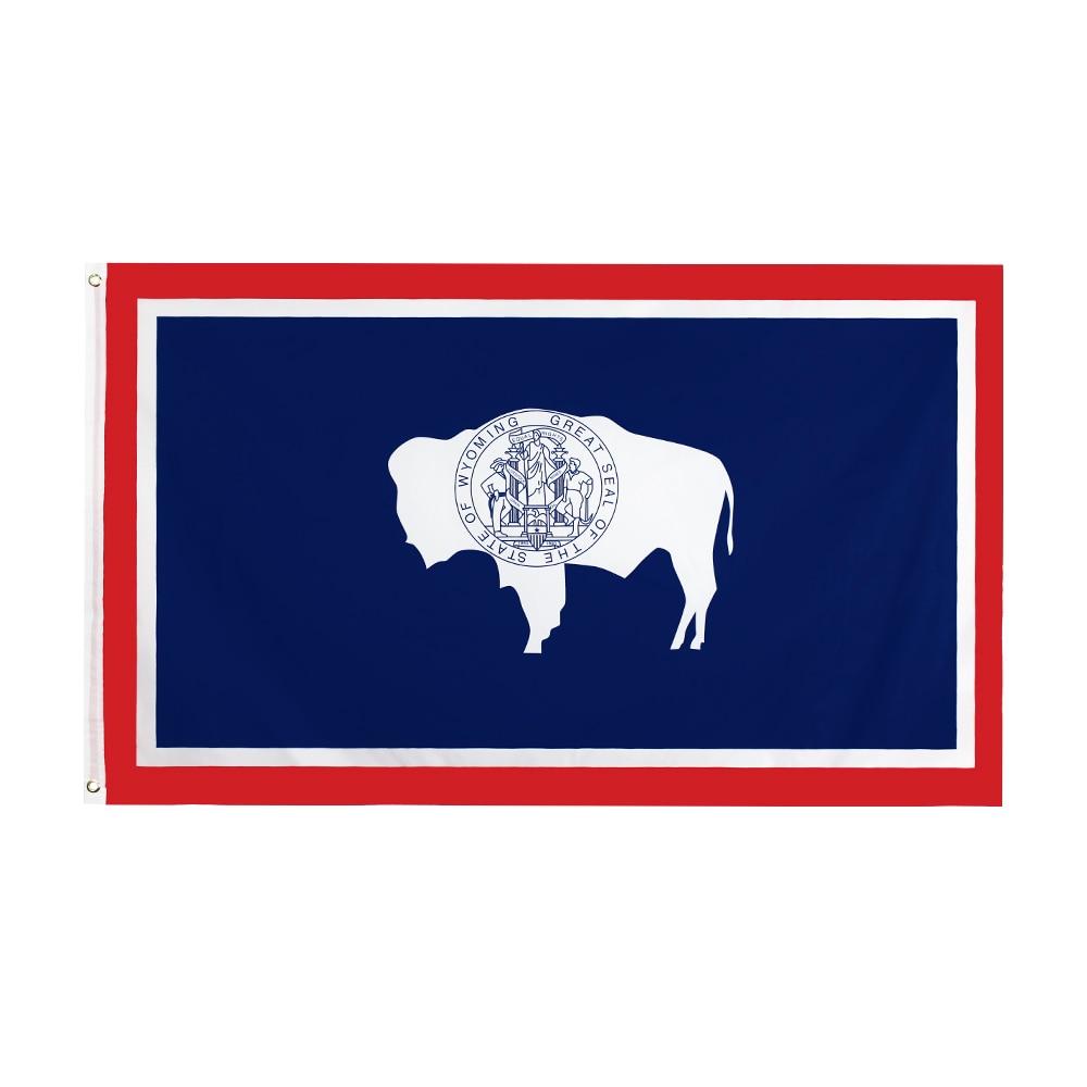 Vintage Wyoming-Vlag