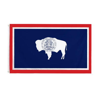 Vintage Wyoming-Vlag
