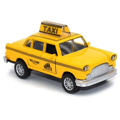 Vintage New Yorkse Taxi Figuur