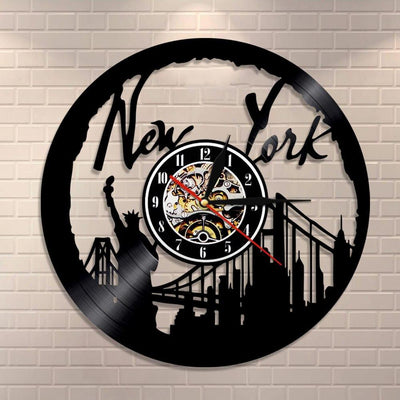 Vintage Wandklok New York