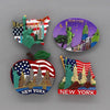 Vintage Mini New York-Stickers