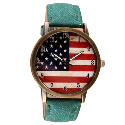 Uitstekend Horloge Met Amerikaanse Vlag
