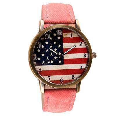 Uitstekend Horloge Met Amerikaanse Vlag