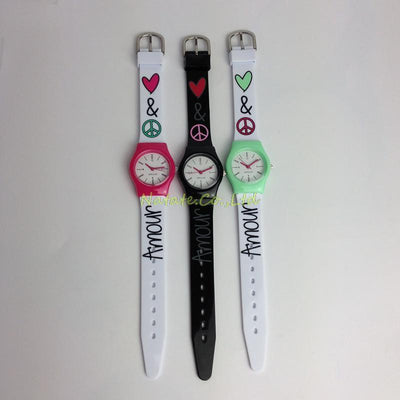 Vintage Hippie Chic California Horloge