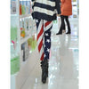 Vintage Broek Met Vlag Van De VS