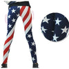 Vintage Broek Met Vlag Van De VS
