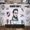 Vintage Kapperszaak Behang