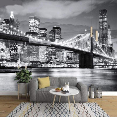 Vintage New York Patroon Behang