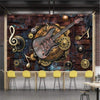 Vintage Rockmuziek Behang