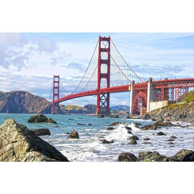 San Francisco Vintage Behang