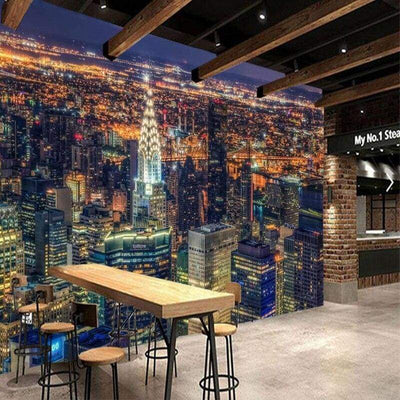 New York City Vintage Behang