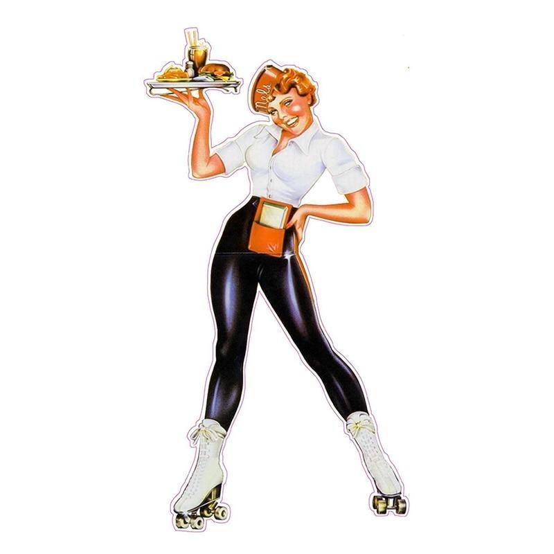 Amerikaanse Pin-Up Vinylstickers