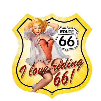 Vintage Route 66 Bumperstickers