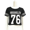 Vintage Brooklyn-T-Shirt Voor Dames